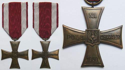 Cross of Valor 1939 ...real or fake 1970s ...