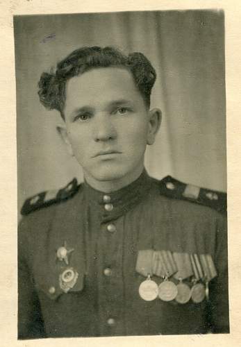 Senior Sergeant Viktor Fedorovich Pluzhnik