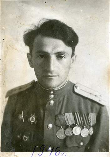 Senior Sergeant Viktor Fedorovich Pluzhnik