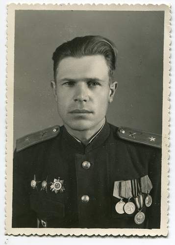 Senior Sergeant Viktor Fedorovich Pluzhnik