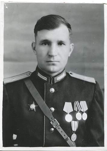 Senior Sergeant Viktor Fedorovich Pluzhnik