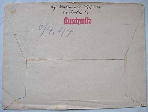 Letter from Auschwitz.