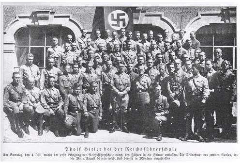 SA Reichsführerschule München - Leadership Course Signature Book 1931-1934