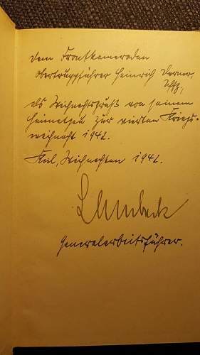 Reading German handwriting and identifying Generalarbeitsfuhrer signature