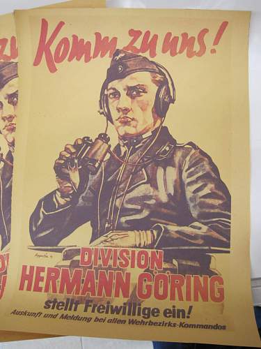 Herman Goring division poster new find
