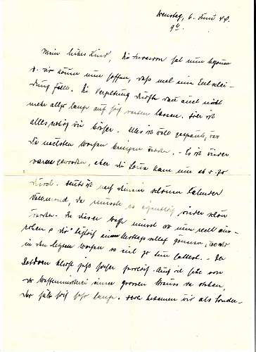 SS Feldpost Letter