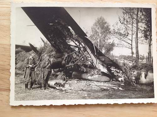 Luftwaffe downed aircraft