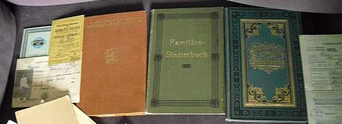 Family history books and docs