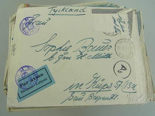 Last German soldier to leave South Finland letter?