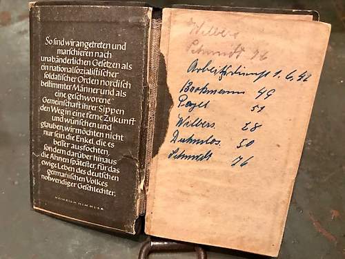 SS Mann Photo &amp; Soldatenfreund Taschenjahrbuch - 1944