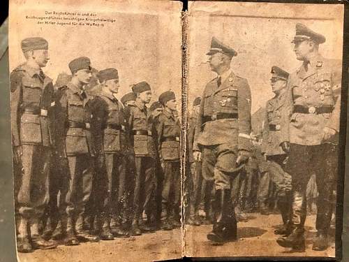 SS Mann Photo &amp; Soldatenfreund Taschenjahrbuch - 1944