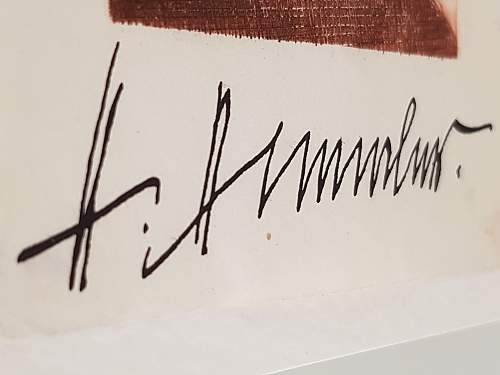 Himmler signature