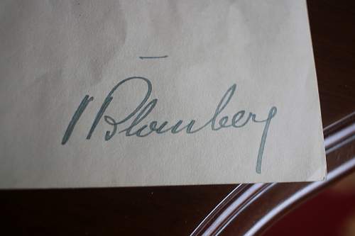 1936 Hitler-signed promotion + letters (Kriegsmarine RK-träger)