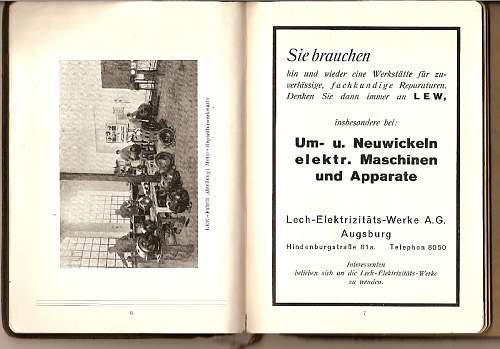 German 1940 Journal/Calendar/Propoganda-informational Book
