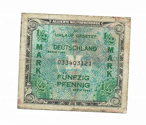 SHOW ME THE MONEY!!! Display your Third Reich related banknotes/money tokens.