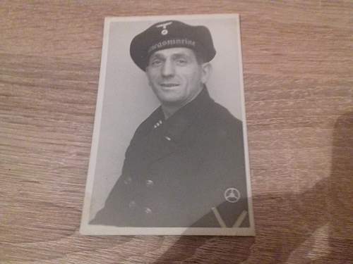 Kriegsmarine photos &amp;some soldiers with truck &amp; two big profile photos