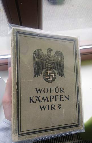 Wofür Kämpfen Wir - Officer's Book - Nazi Ideology