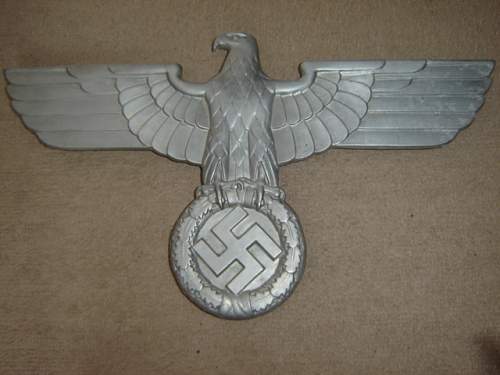 Large Reichsbahn 'Railway' Eagle