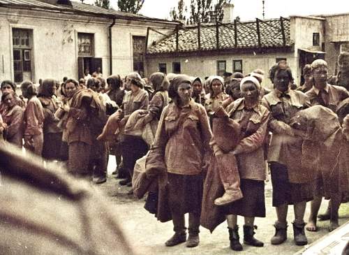 What can you tell me about these russian women POW camp ?