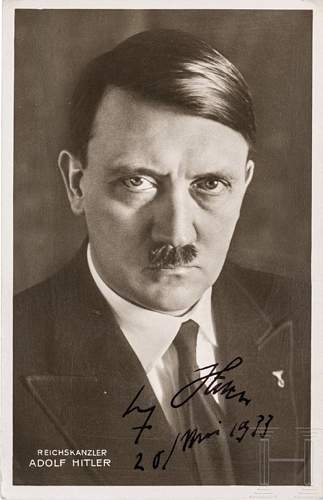 Thoughts on this Hitler signature