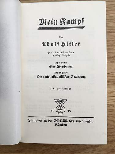 Mein Kampf: 1938