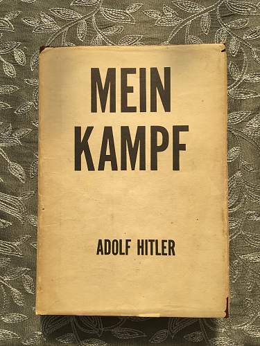 Unknown Edition of Mein Kampf