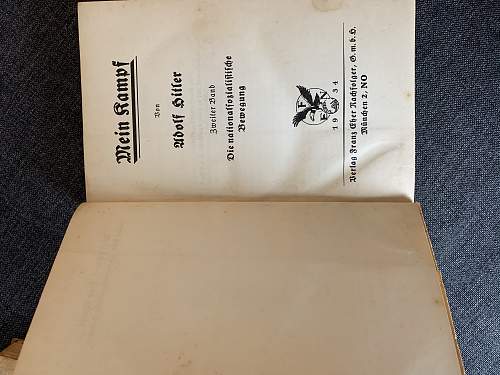 Mein Kampf - 2-vol. Volksausgabe standard edition - 1934