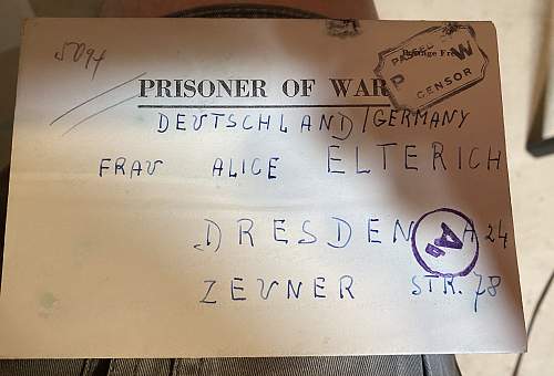 German POW mail