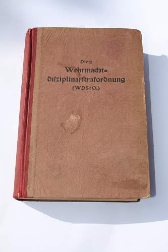 Wehrmacht Book from Osnabruck (Winklehausen Kaserne)