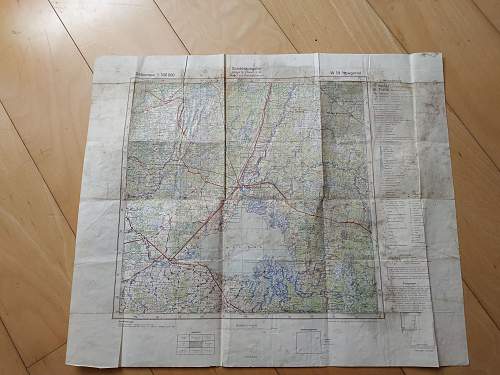 Is this map of Nowgorod Original from WW2? Who could used it?