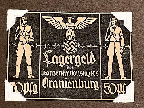 Oranienburg Lagergeld 50pfg