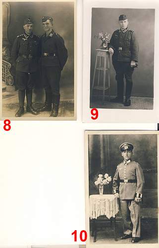 German soldier photos in uniform questions