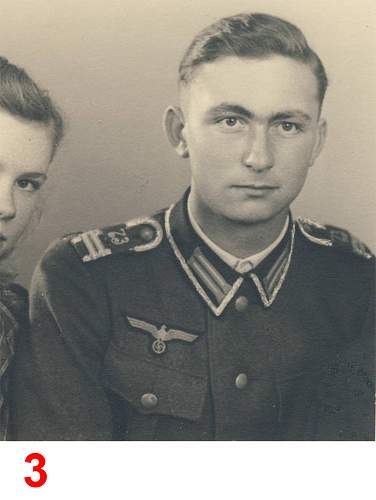 German soldier photos in uniform questions