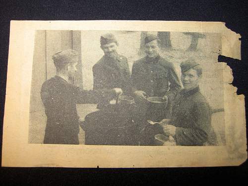 RARE GERMAN LEAFLET TO SOVIET 286TH RIFLES DIVISION,LENINGRAD FRONT 14x9cm