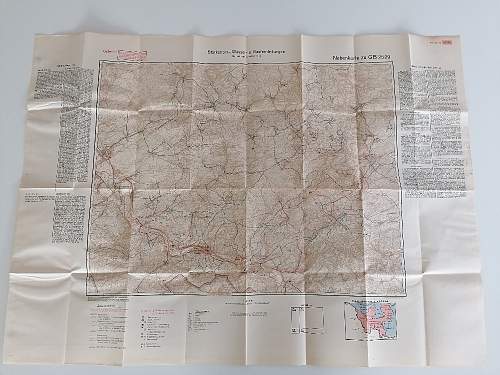 Geheime militärgeographische Einzelangaben map