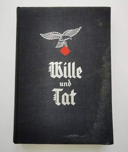 Luftwaffe book Wille Und Tat