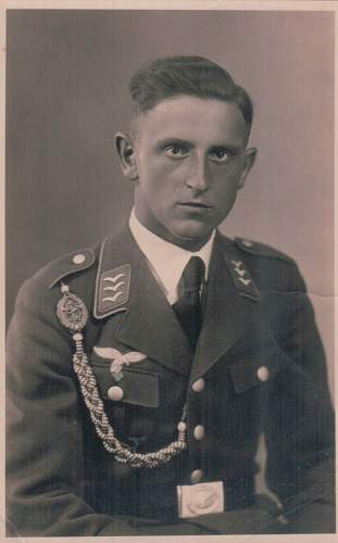 Some portraits of soldiers with Schützenschnur and other things