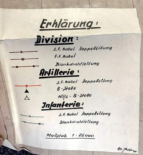 A pair of large unit-marked maps