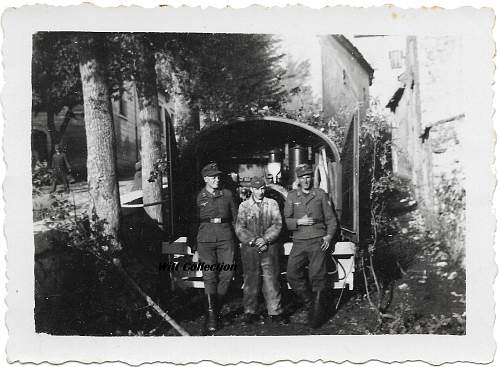 Photos from man in Fallschirmjäger Fuel Column