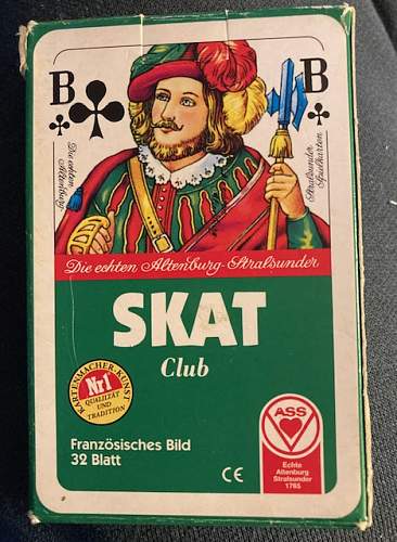 WW2 era Skat Card Deck