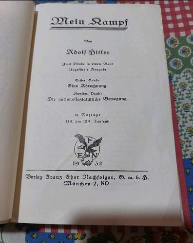 1932 Mein Kampf