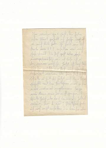 WW2 Era Letter Written by Afrika Korps member a few months before he was killed in action.