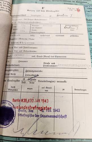 German Paperwork File