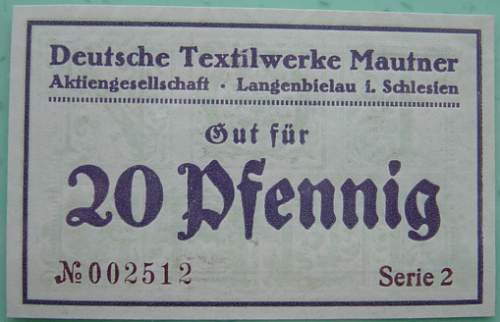 WWI or WWII coupon??