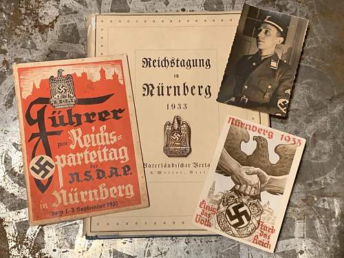 Nürnberg 1933 Parteitag des Sieges&quot; (Party Days of Victory)! Book.