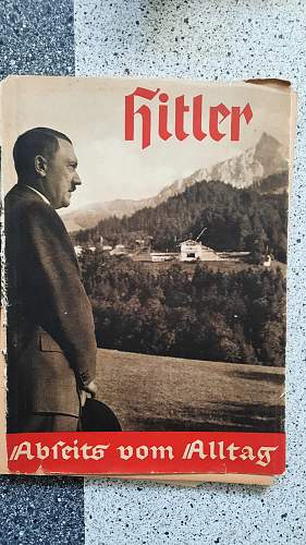 Propaganda magazines with visits and public events with Hitler