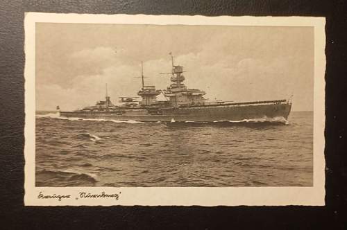 Nuremberg (Cruiser) Postcard
