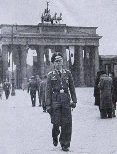 Brandenburg Gate - Then and now