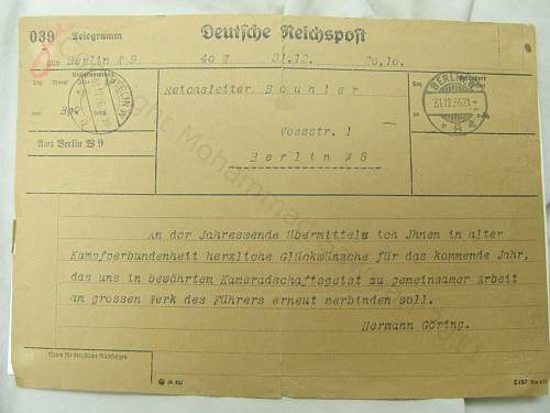 Philipp Bouhler documents and Dachau photos