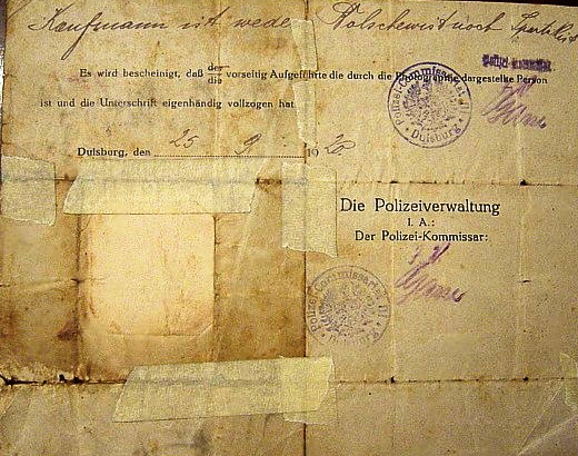 German hand writing